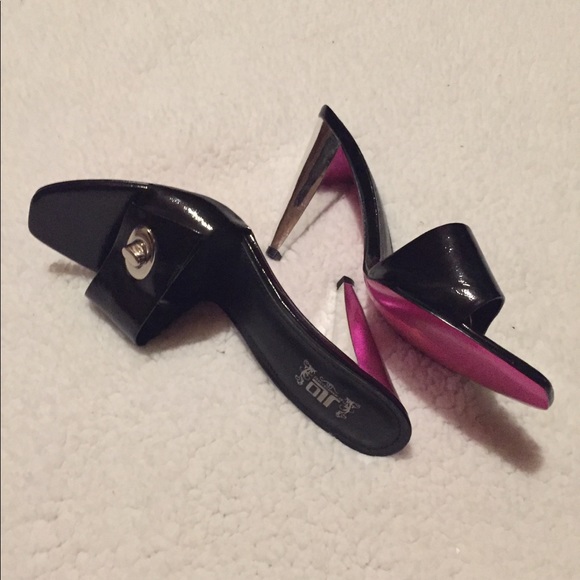 🍁3/$25 J Lo high heel slide sandals - Picture 2 of 3
